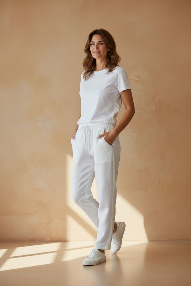 Amici - Bianco Pants
