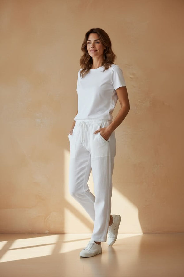 Amici - Bianco Pants