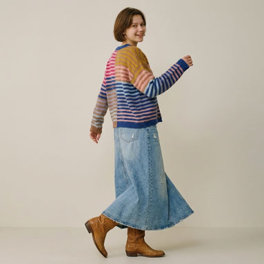 Charlotte - Candy Stripe Cardie
