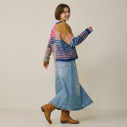 Charlotte - Candy Stripe Cardie