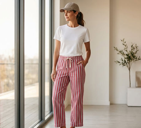 Label of Love - Candy Striped Jeans