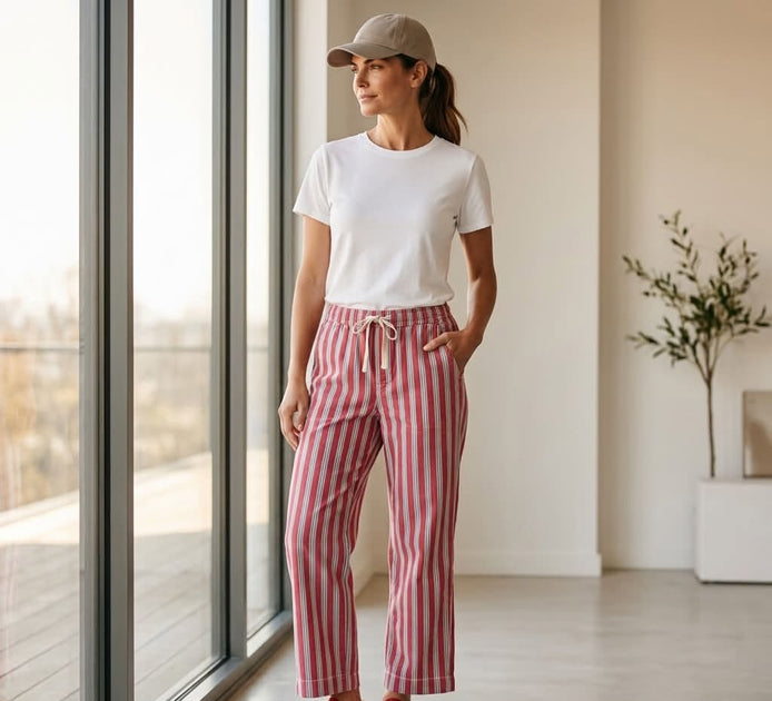 Label of Love - Candy Striped Jeans