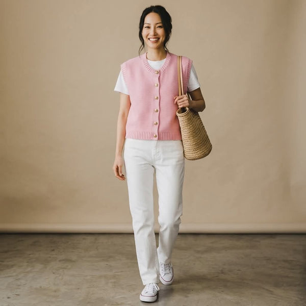 Label of Love - Baby Pink Vest