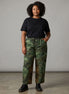 By Frankie - Dark Camo Leopard Panel Pants