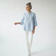Amyic- Detailed Linen Shirt
