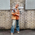 Amici - Terracotta Ruffled Shirt