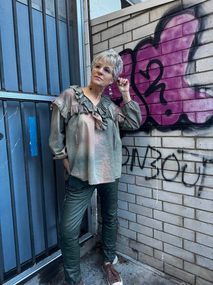 Amici - Military Ruffled Shirt