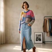 Charlotte - Candy Stripe Cardie