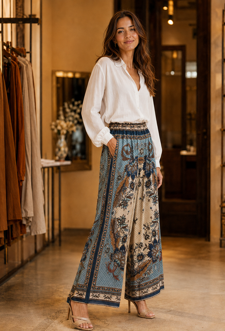 Amici Abruzzo Pants Blue