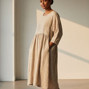 Montaigne Linen - Beige Dress