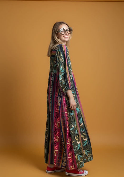 Boho Australia - Multi Stripe Dress