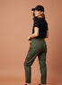 AE Luxe - Faux Leather Pants Khaki