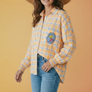 Kiik Luxe - Relaxed Fit Tangerine Shirt