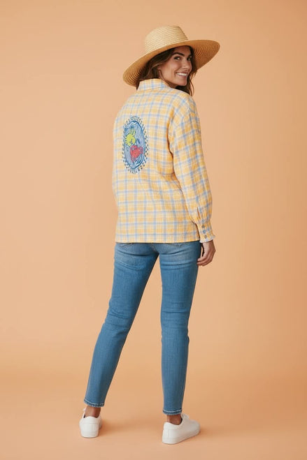 Kiik Luxe - Relaxed Fit Tangerine Shirt