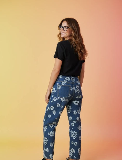 Mutig - Flower Power Jeans