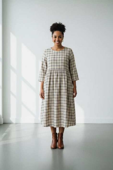 Frederic - Grid Dress