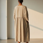 Montaigne Linen - Beige Dress