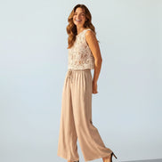 Iris Maxi - Satin Pants