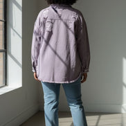 Mutig - Denim Shacket Lavender