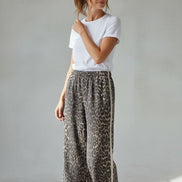 Mutig - Relaxed Fit Pants Leopard