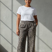 Mutig - Relaxed Fit Pants Leopard